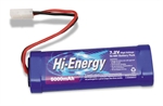 HI-ENERGY 7.2v 5000mAh Ni-MH Pk Tamiya Conn